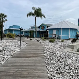 The front of the restaurant