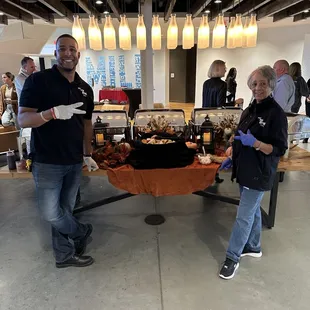 Catering corporate event