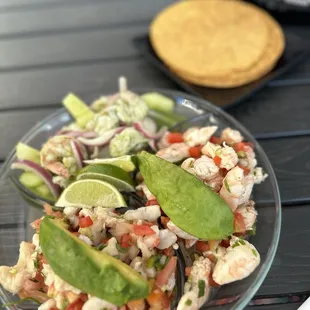 Ceviche Sampler