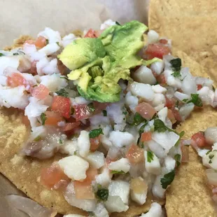 Agua Chile Ceviche Tostada