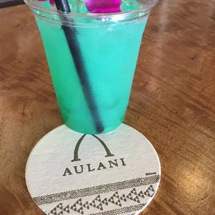 Blue Hawaiian, ask for it in a plastic cup to take poolside!