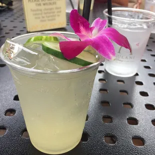 Cucumber Lychee Fizz