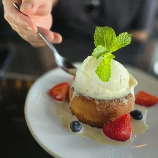 Brown butter cake