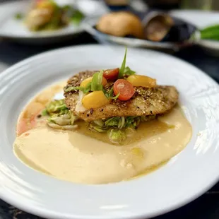 Fresh Wild Chilean Seabass with Pistachio &amp; sesame crust... drool!