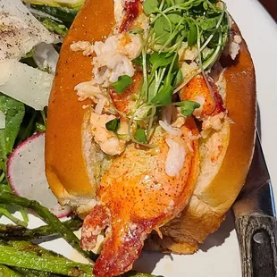 &quot;Off The Hook&quot; New England Style Lobster Roll ($30)  05-31-2023