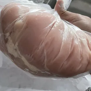 Fresh chicken breast