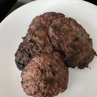 Yummy hamburger patties that had a fresh smoke yummy flavor!!!