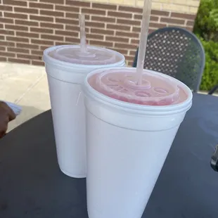 Strawberry and Raspberry Lemonade
