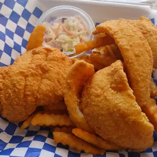 Fried Flounder