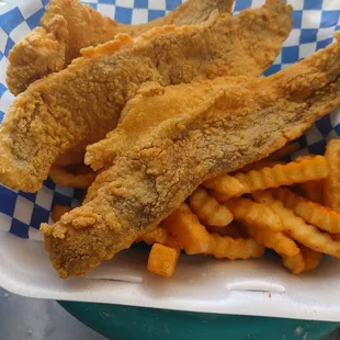 Fried Whiting