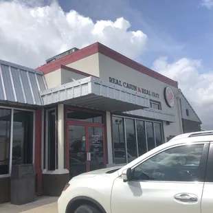 Side entrance