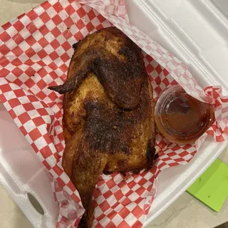1/2 Smoked Chicken Choice of 1 Side