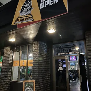 Outside