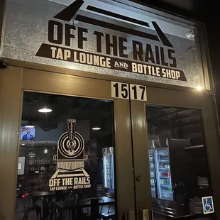 the entrance