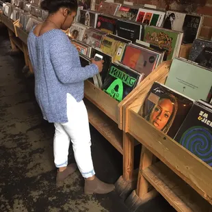 My oldest child checking for the classics