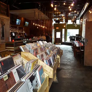 Records and bar!