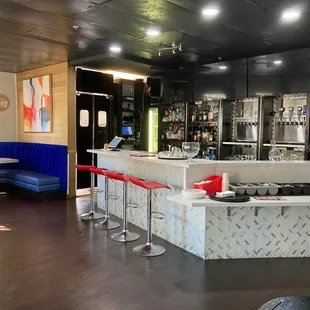 Bar area