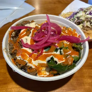 Braised Bison Wild Rice Bowl