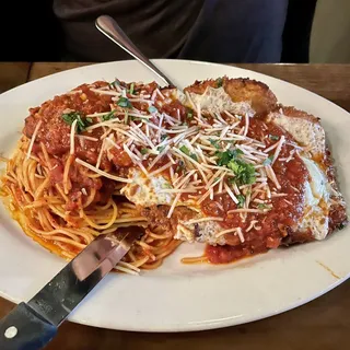Chicken Parmigiana Dinner