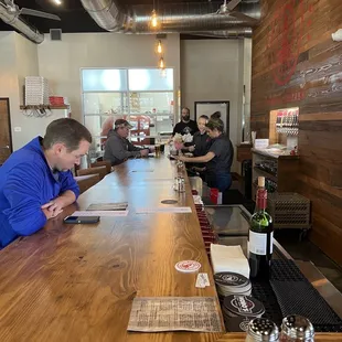 interior, sushi and sashimi