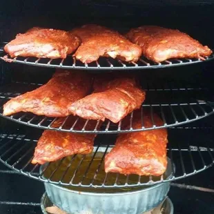 bbq ribs, ribs, food