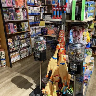 a toy store filled with toys