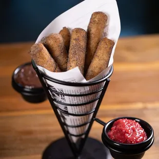 Oreo Crumbs Churros by Chef Taryn Ha&apos;i