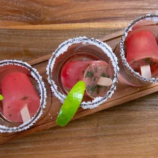 Seasonal Fruit Tequila Pops