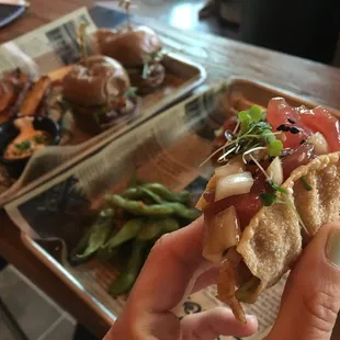 Poke Tacos