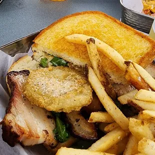 Pork belly sandwitch