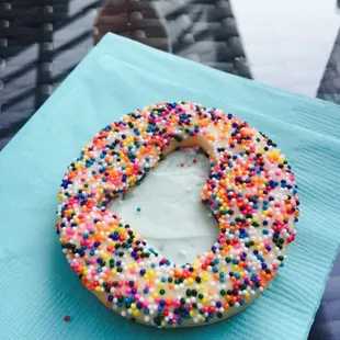 Sugar cookie with cream cheese frosting from Susie Cake