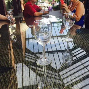 Our table with fellow yelpers!! :)