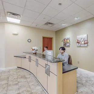 Always friendly local staff up front