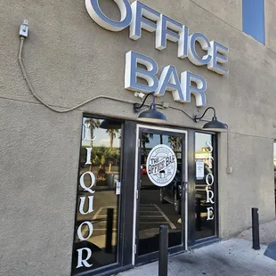 the outside of the building