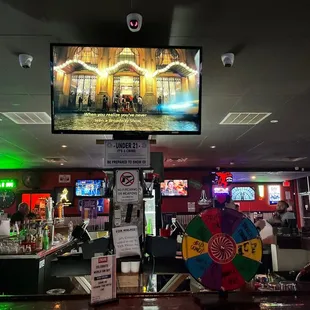 The inside of The Office (Bar area)