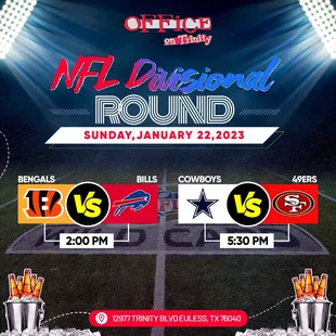 a football field with the words nfl original round on it