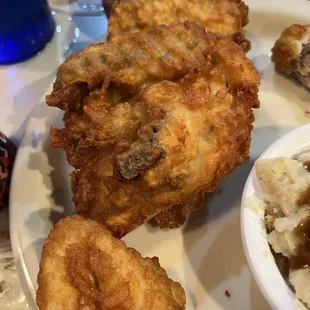 Chicken plate. So good. Everything.