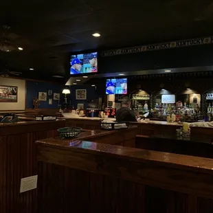two men sitting at the bar