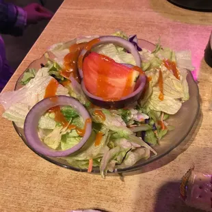 Dinner side salad