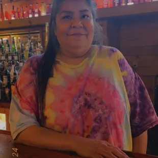 "The bartender's skill level is exceptional, evident in the professional-quality drinks she consistently crafts."