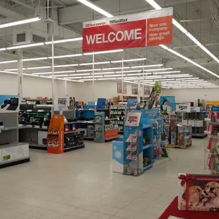 Inside officemax