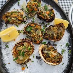 Oysters Rockefeller