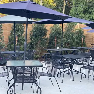 Outside seating area