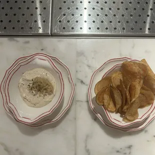 Just a side of chips and dip
