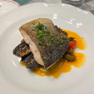 roasted salmon