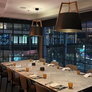 Private dining room