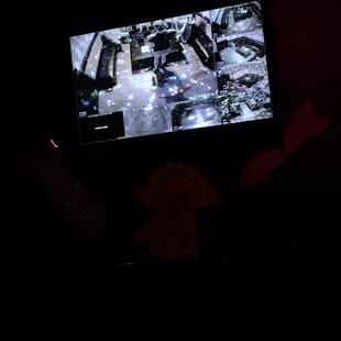 You can watch people in the private rooms