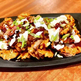 Waffle Fry Nachos