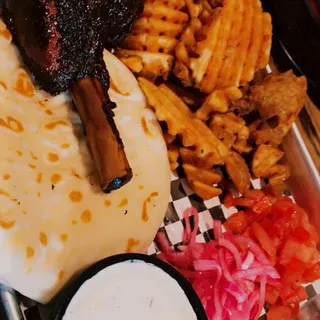 Smoked Lamb Shank Platter
