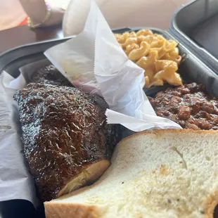 Smoked Chicken Plate with two sides